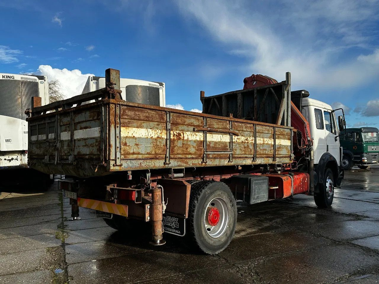 Mercedes-Benz SK 1935 V8 4X2 Tipper Spring/Spring AMCO V825 9T Mercedes-Benz SK 1935 V8 4X2 Tipper Spring/Spring AMCO V825 9T - Кипер, Камион со кран: слика 4 Mercedes-Benz SK 1935 V8 4X2 Tipper Spring/Spring AMCO V825 9T Mercedes-Benz SK 1935 V8 4X2 Tipper Spring/Spring AMCO V825 9T - Кипер, Камион со кран: слика 4