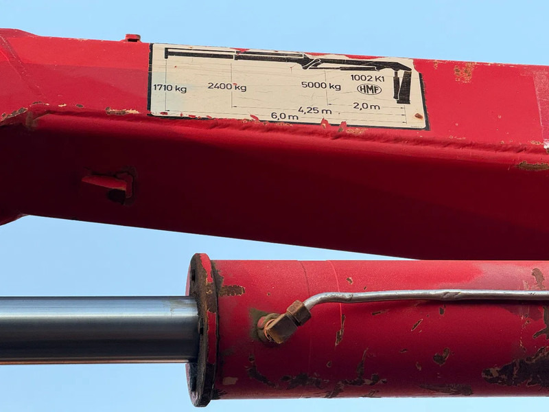 Камион со платформа, Камион со кран Mercedes-Benz SK 2635 V8 6X6 Chassis Spring/spring ZF Man Gear OM442: слика 7