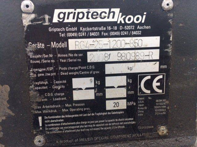 Griptech Fork positioner with Reach forks - Додаток: слика 4 Griptech Fork positioner with Reach forks - Додаток: слика 4