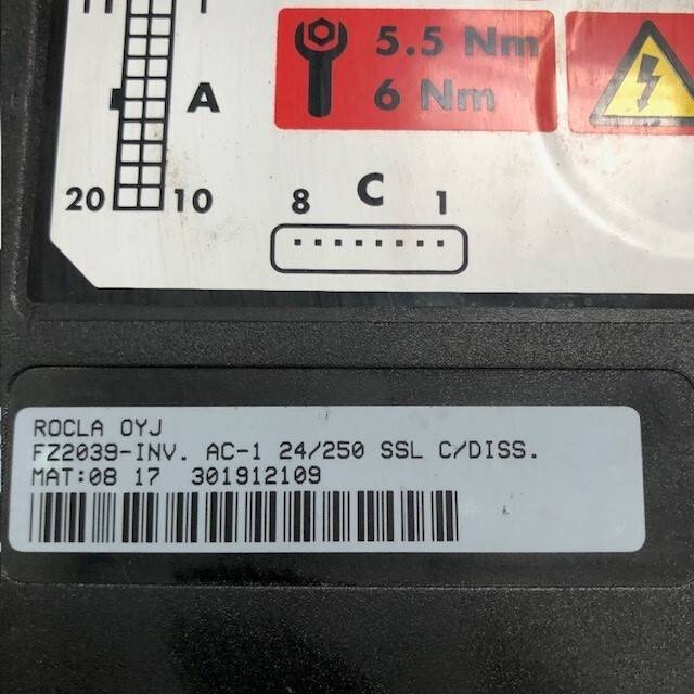 Inverter AC1 SSL for Caterpillar / Rocla - Единица за контрола за Опрема за ракување со материјали: слика 3 Inverter AC1 SSL for Caterpillar / Rocla - Единица за контрола за Опрема за ракување со материјали: слика 3