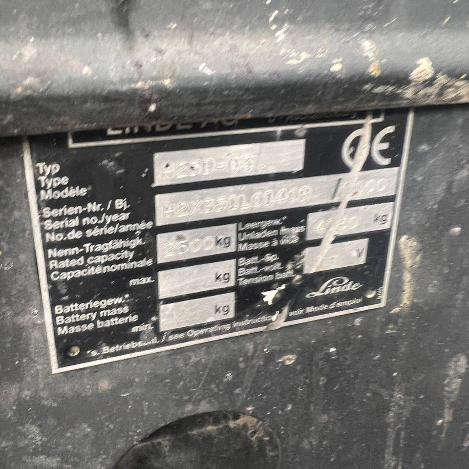 Linde H25D (351-03) - Дизел вилушкар: слика 5 Linde H25D (351-03) - Дизел вилушкар: слика 5