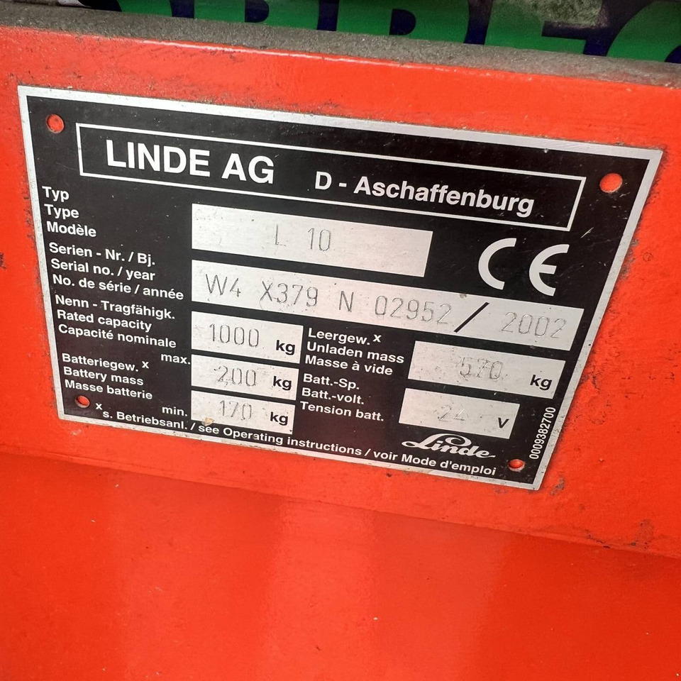 Сложувач Linde L10 (379): слика 13