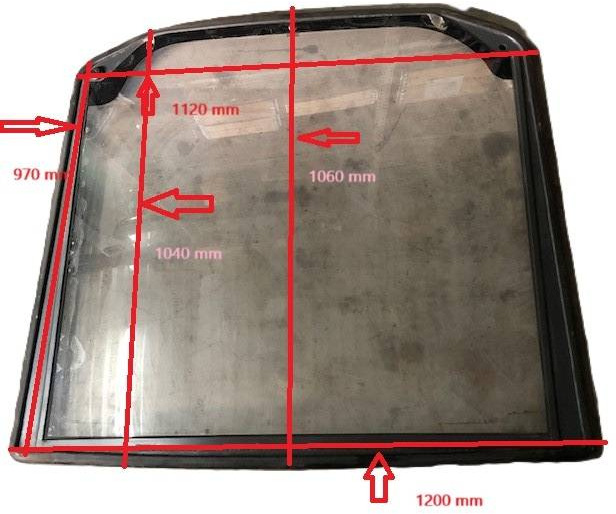 Wind screen PC version plastic for Linde - Прозорец и делови за Опрема за ракување со материјали: слика 2 Wind screen PC version plastic for Linde - Прозорец и делови за Опрема за ракување со материјали: слика 2