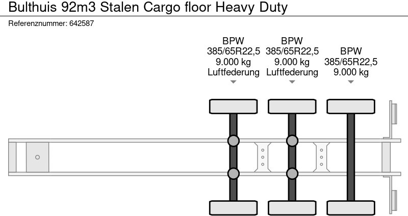Лизинг на Bulthuis 92m3 Stalen Cargo floor Heavy Duty Bulthuis 92m3 Stalen Cargo floor Heavy Duty: слика 11