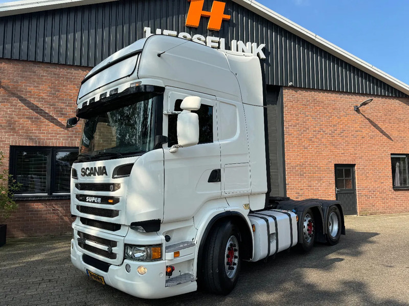 Scania R520 V8 6X2 Topline Retarder 2x tank NL Truck - Камион влекач: слика 1 Scania R520 V8 6X2 Topline Retarder 2x tank NL Truck - Камион влекач: слика 1