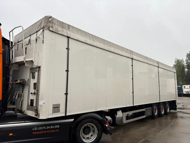 Knapen Trailers K100 92m3 Cargo Floor 10MM Liftas Schijfremmen - Полуприколка со подвижен под за истовар: слика 1 Knapen Trailers K100 92m3 Cargo Floor 10MM Liftas Schijfremmen - Полуприколка со подвижен под за истовар: слика 1
