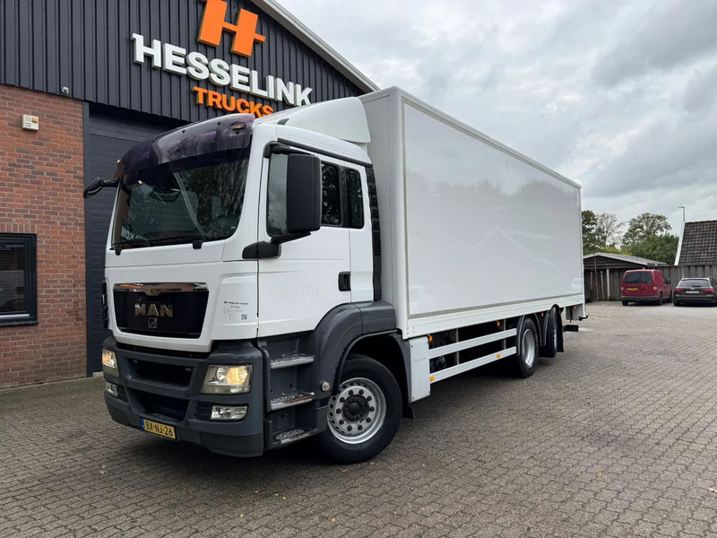 MAN TGS 26.320 Koffer Stuuras AHK 2500KG LBW 580.347KM! NL Truck - Камион сандучар: слика 1 MAN TGS 26.320 Koffer Stuuras AHK 2500KG LBW 580.347KM! NL Truck - Камион сандучар: слика 1
