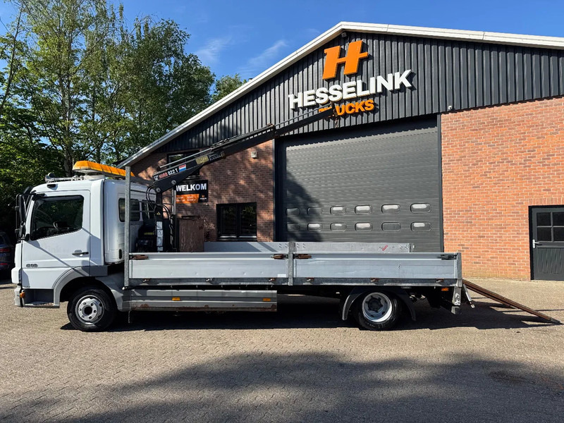 Mercedes-Benz Atego 818 Machinery transporter + Hiab Crane 288.360KM NL Truck - Автотранспортен камион, Камион со кран: слика 2 Mercedes-Benz Atego 818 Machinery transporter + Hiab Crane 288.360KM NL Truck - Автотранспортен камион, Камион со кран: слика 2