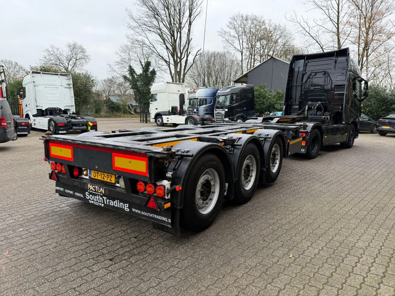 Pacton 2x20/30/40/45 FT Multi Liftas SAF Schijfremmen NL Trailer APK/TUV 14-02-2026 - Транспортер на контејнер/ Полуприколка со променливо тело: слика 3 Pacton 2x20/30/40/45 FT Multi Liftas SAF Schijfremmen NL Trailer APK/TUV 14-02-2026 - Транспортер на контејнер/ Полуприколка со променливо тело: слика 3