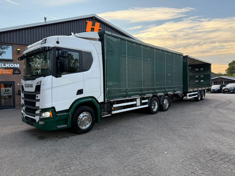 Scania R500 NGS 6X2 Retarder Stuuras 551.670KM! Schuifzeilen Combi Hefdak - Камион со церада: слика 1 Scania R500 NGS 6X2 Retarder Stuuras 551.670KM! Schuifzeilen Combi Hefdak - Камион со церада: слика 1
