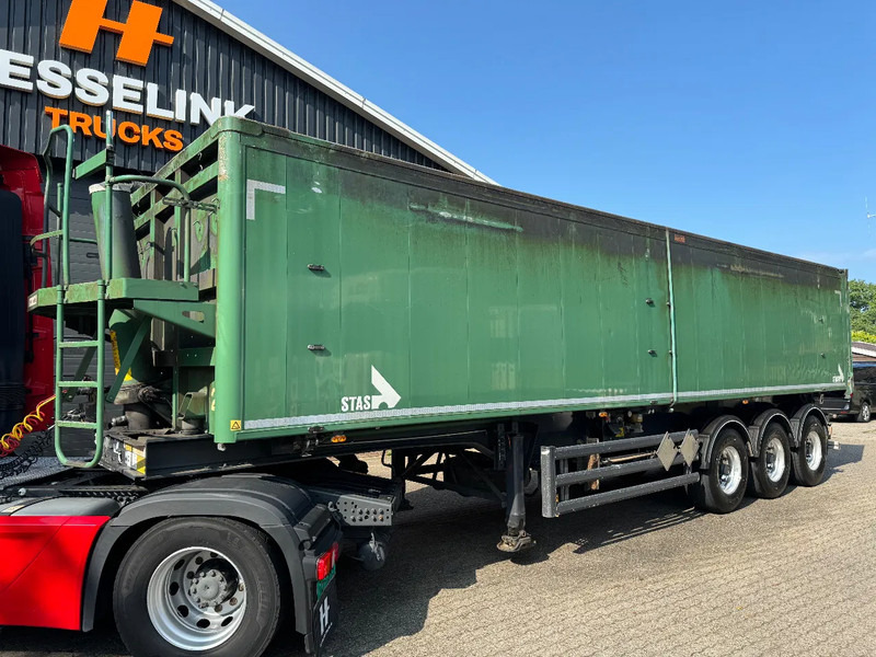 Stas S300CX 50m3 Vol alu Klep/Deuren Liftachse SAF Scheibenbremsen - Кипер полуприколка: слика 1 Stas S300CX 50m3 Vol alu Klep/Deuren Liftachse SAF Scheibenbremsen - Кипер полуприколка: слика 1