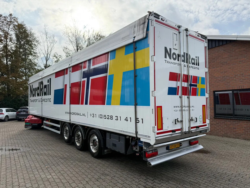 Kraker 2X K-Force 92m3 Alcoa SAF Tyrepilot Liftas 8MM Cargo Floor - Top condition - Полуприколка со подвижен под за истовар: слика 2 Kraker 2X K-Force 92m3 Alcoa SAF Tyrepilot Liftas 8MM Cargo Floor - Top condition - Полуприколка со подвижен под за истовар: слика 2