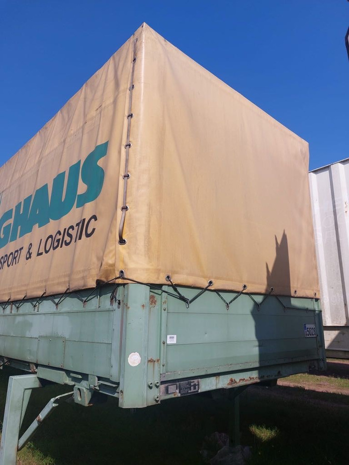 Kögel BDF-System, 7.450 mm lang, Heck: niedrige Türen - Заменски сандак со церада: слика 1 Kögel BDF-System, 7.450 mm lang, Heck: niedrige Türen - Заменски сандак со церада: слика 1