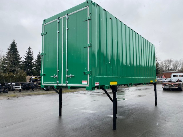 Krone BDF-System 7.45, LACK NEU in RAL 6024, FABRIKNEUE Portaltüren - Заменски сандак/ Кутија: слика 2 Krone BDF-System 7.45, LACK NEU in RAL 6024, FABRIKNEUE Portaltüren - Заменски сандак/ Кутија: слика 2