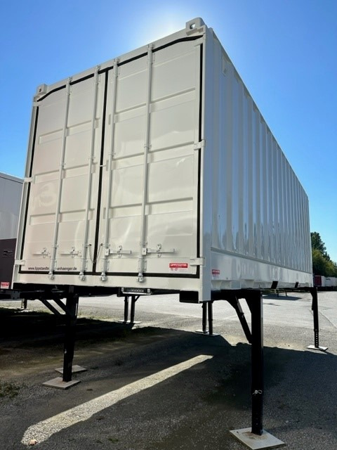 Krone Stahl-Wechselkoffer 7.45m BDF mit Portaltüren - Lack neu - Заменски сандак/ Кутија: слика 1 Krone Stahl-Wechselkoffer 7.45m BDF mit Portaltüren - Lack neu - Заменски сандак/ Кутија: слика 1