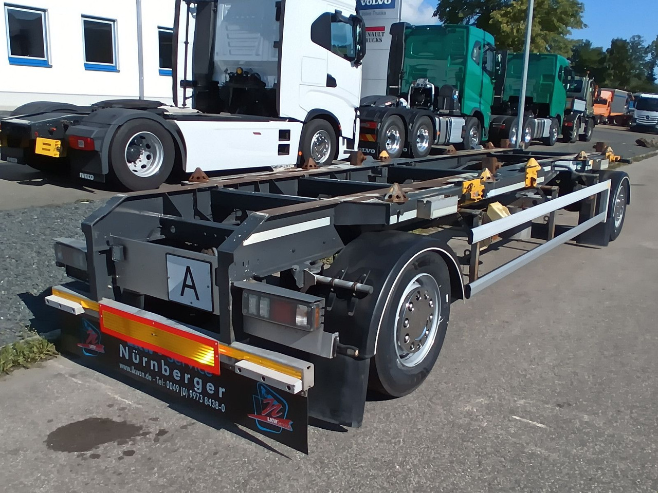 Hüffermann 2-A VARIO-CARRIER VERZINKT SAFETYFIX Reifen/TÜV - Роло/ Подизач приколка: слика 1 Hüffermann 2-A VARIO-CARRIER VERZINKT SAFETYFIX Reifen/TÜV - Роло/ Подизач приколка: слика 1