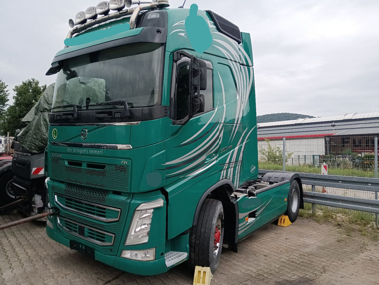 Volvo FH 500 4x2T X-Track Globe I-PARC HydraulikUNFALL - Камион влекач: слика 1 Volvo FH 500 4x2T X-Track Globe I-PARC HydraulikUNFALL - Камион влекач: слика 1
