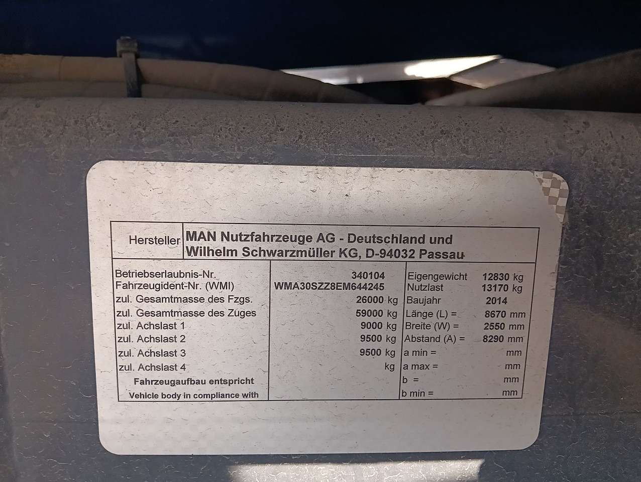 Кипер, Камион со кран MAN TGS 26:480 6x4 EURO5 ATLAS 240.2E-A4 3-S-Kipper: слика 15 Кипер, Камион со кран MAN TGS 26:480 6x4 EURO5 ATLAS 240.2E-A4 3-S-Kipper: слика 15