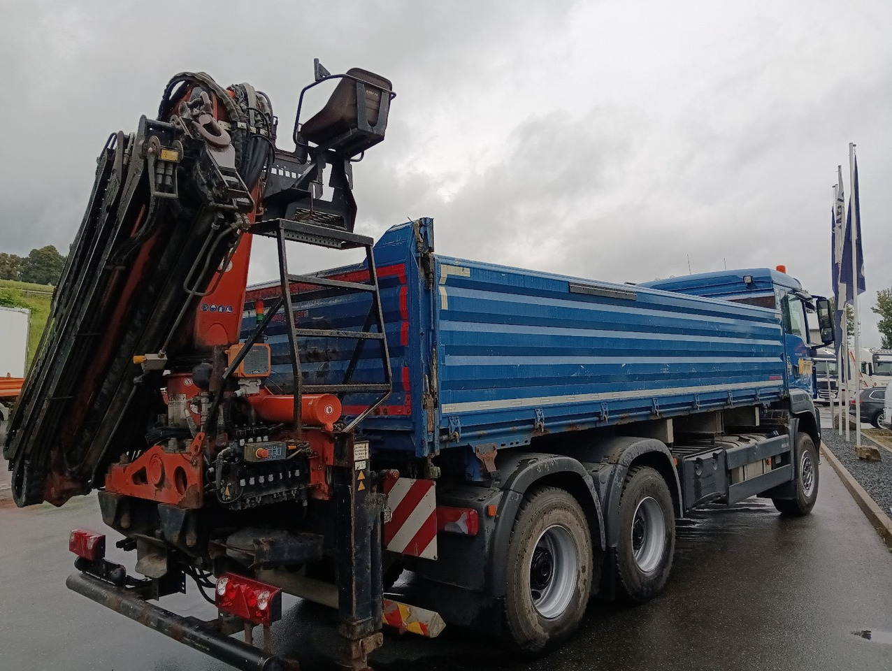 Кипер, Камион со кран MAN TGS 26:480 6x4 EURO5 ATLAS 240.2E-A4 3-S-Kipper: слика 16 Кипер, Камион со кран MAN TGS 26:480 6x4 EURO5 ATLAS 240.2E-A4 3-S-Kipper: слика 16