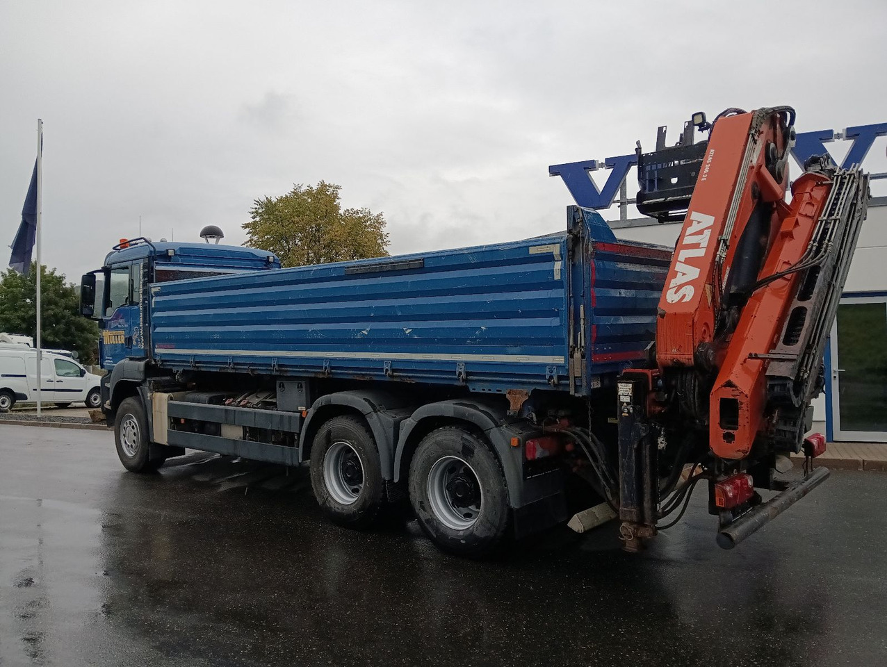 Кипер, Камион со кран MAN TGS 26:480 6x4 EURO5 ATLAS 240.2E-A4 3-S-Kipper: слика 12 Кипер, Камион со кран MAN TGS 26:480 6x4 EURO5 ATLAS 240.2E-A4 3-S-Kipper: слика 12