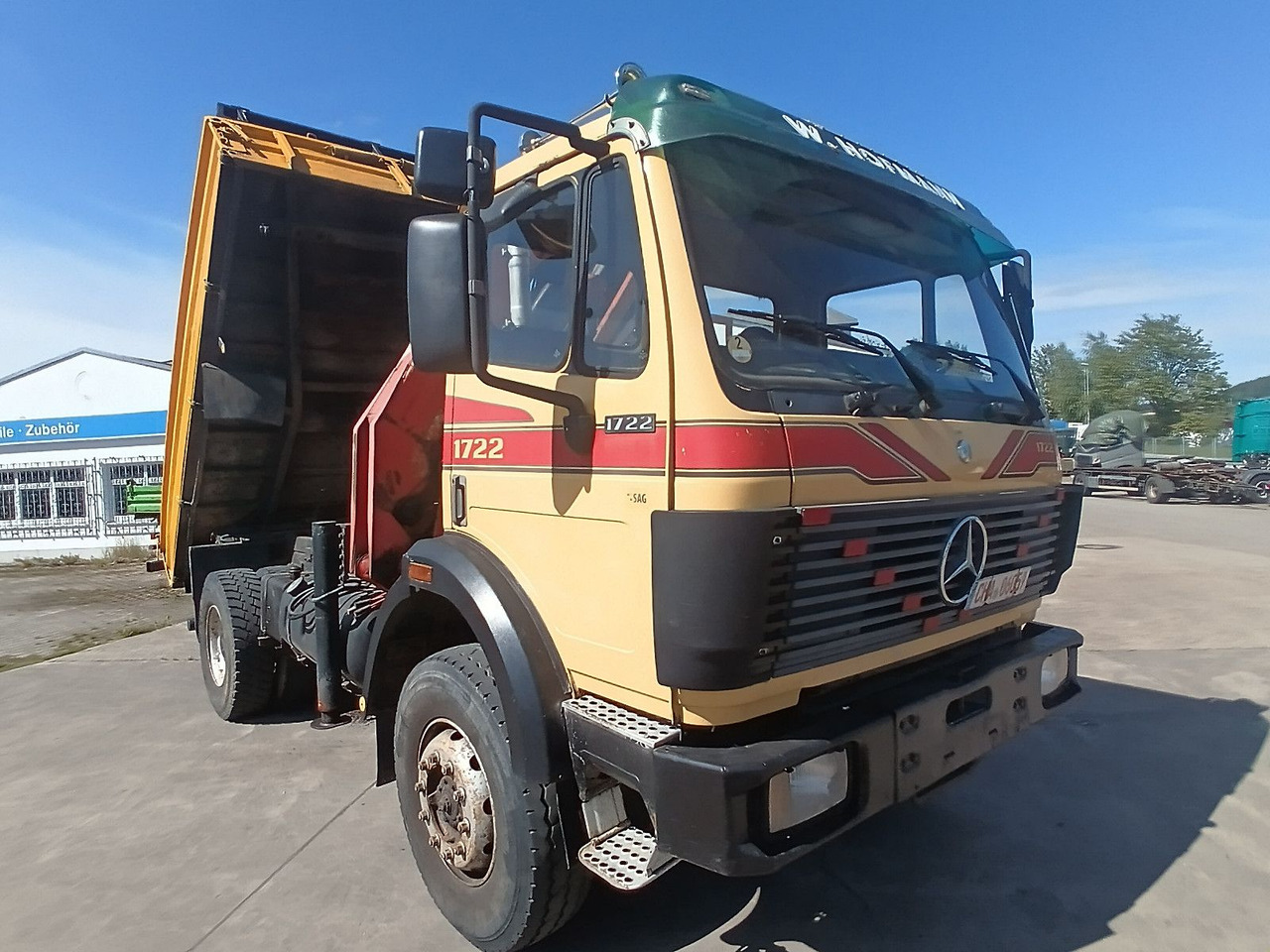 Mercedes-Benz SK 1722 AK 4x4 Blatt Schalter PalfingerPK10500A4 - Кипер, Камион со кран: слика 3 Mercedes-Benz SK 1722 AK 4x4 Blatt Schalter PalfingerPK10500A4 - Кипер, Камион со кран: слика 3