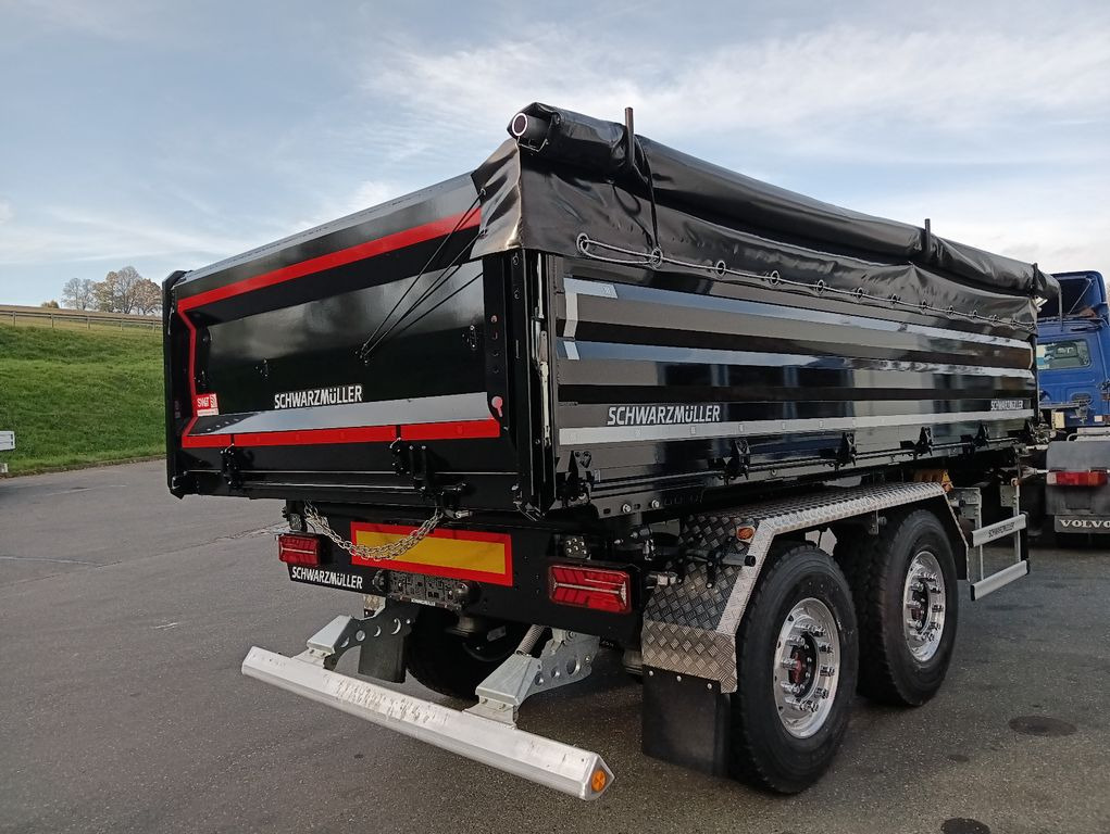 Schwarzmüller 2-A Tandem 3-Seitenkipper VollausstattungAlufelg - Кипер приколка: слика 1 Schwarzmüller 2-A Tandem 3-Seitenkipper VollausstattungAlufelg - Кипер приколка: слика 1