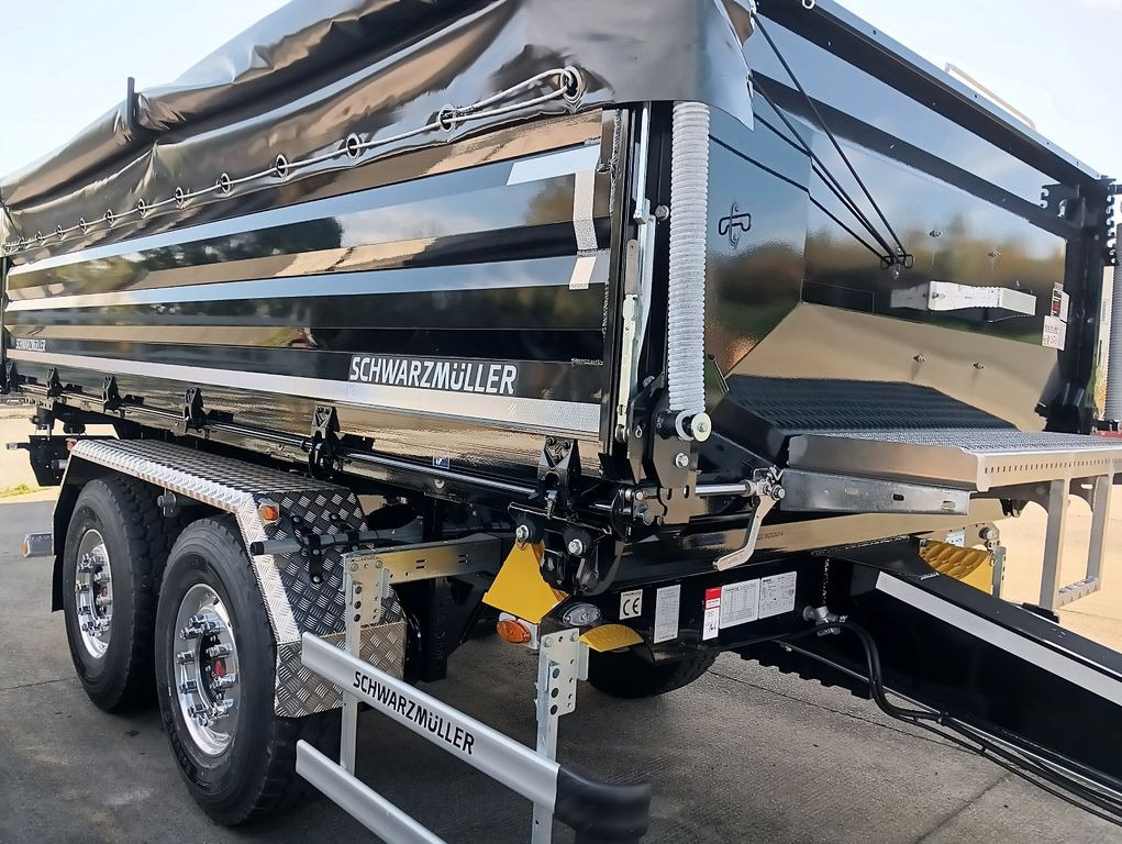 Schwarzmüller 2-A Tandem 3-Seitenkipper VollausstattungAlufelg - Кипер приколка: слика 3 Schwarzmüller 2-A Tandem 3-Seitenkipper VollausstattungAlufelg - Кипер приколка: слика 3
