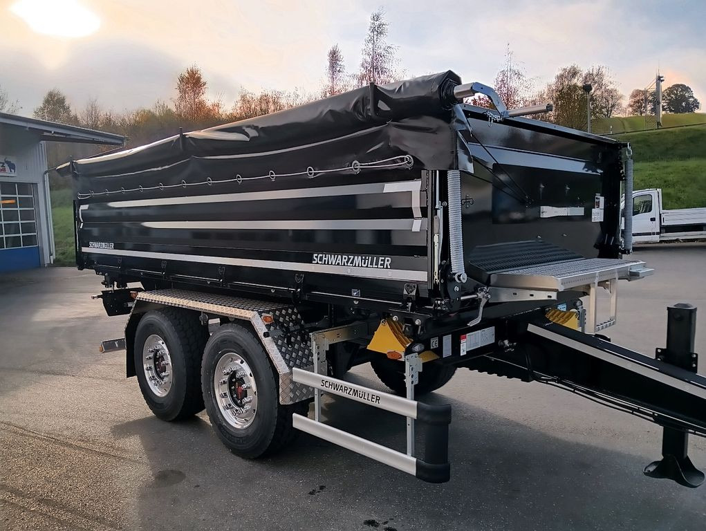 Schwarzmüller 2-A Tandem 3-Seitenkipper VollausstattungAlufelg - Кипер приколка: слика 2 Schwarzmüller 2-A Tandem 3-Seitenkipper VollausstattungAlufelg - Кипер приколка: слика 2