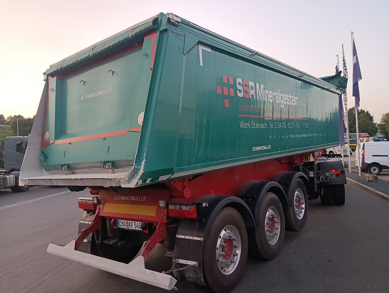 Schwarzmüller 3-A Alumulde ALCOA 27m3 SAF Lift 5,4t el.Verdeck - Кипер полуприколка: слика 2 Schwarzmüller 3-A Alumulde ALCOA 27m3 SAF Lift 5,4t el.Verdeck - Кипер полуприколка: слика 2