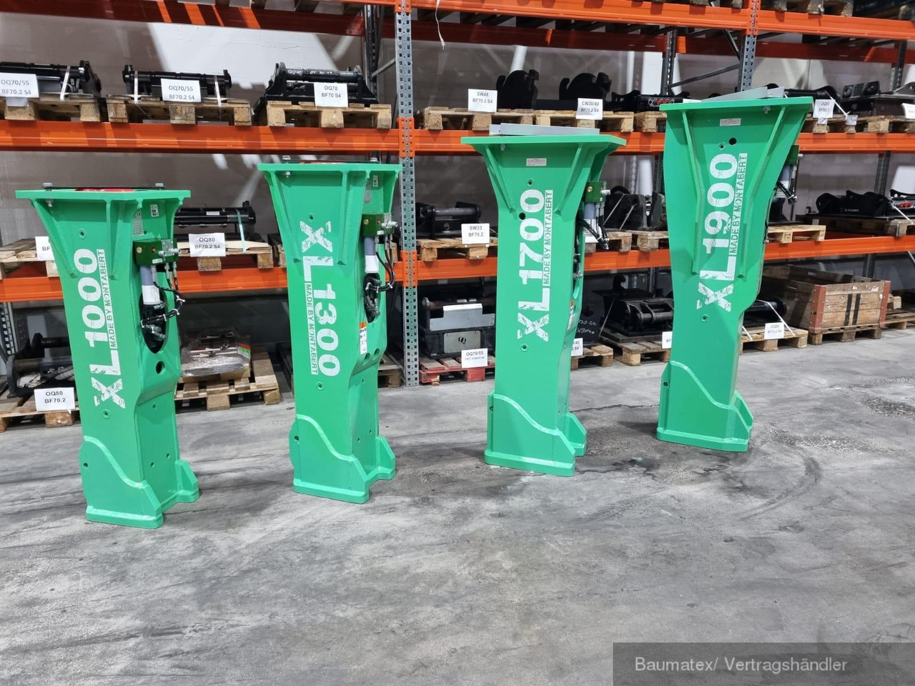 Montabert XL2700, XL1900, XL1700, XL1300, XL1000 - Хидрауличен чекан за Градежна машина: слика 1 Montabert XL2700, XL1900, XL1700, XL1300, XL1000 - Хидрауличен чекан за Градежна машина: слика 1