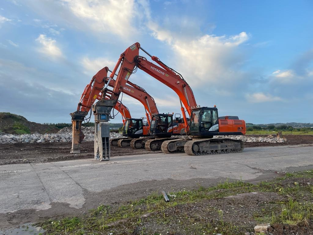 Багер за уривање HAMMER RH35 Rotating Pulveriser to suit Hitachi ZX350: слика 8