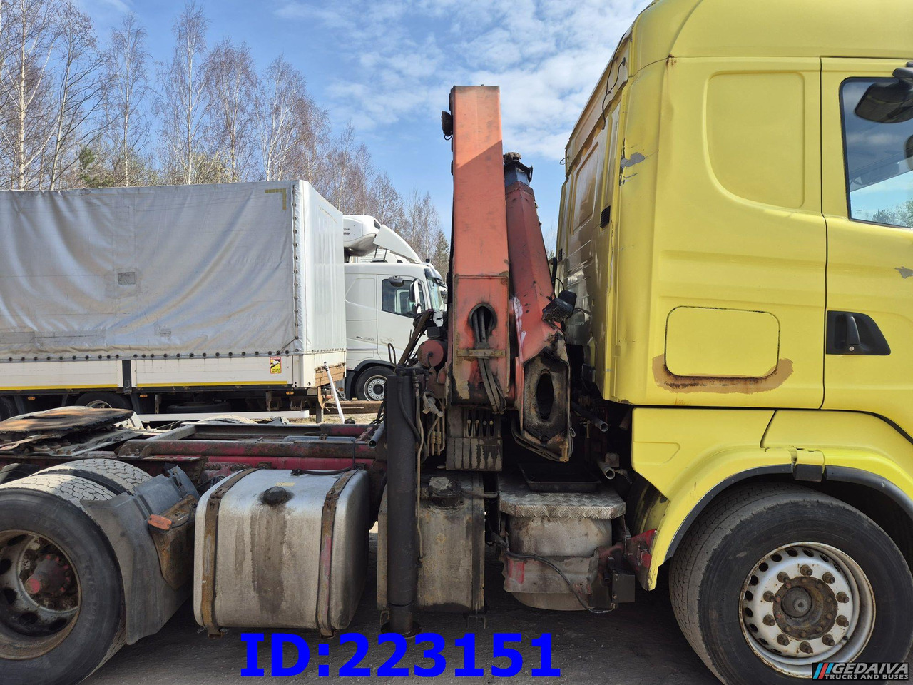 SCANIA R420 6x2 + Crane Palfinger PK23500 - Камион влекач: слика 5 SCANIA R420 6x2 + Crane Palfinger PK23500 - Камион влекач: слика 5