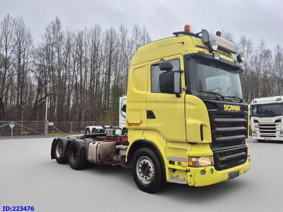 SCANIA R420 6x2 Manual 10 tires - Камион влекач: слика 1 SCANIA R420 6x2 Manual 10 tires - Камион влекач: слика 1