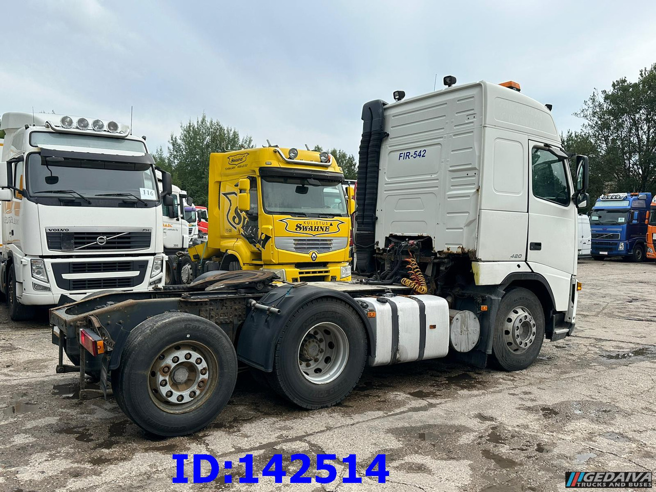 VOLVO FH12 420HP 6x2 Manual - Камион влекач: слика 4 VOLVO FH12 420HP 6x2 Manual - Камион влекач: слика 4
