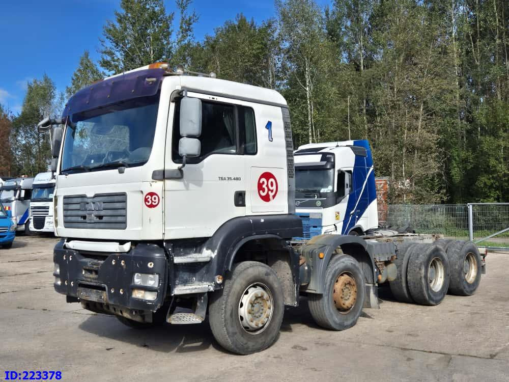 MAN TGA 35.480 8X4 - Full steel - Manual - Камион со кабинска шасија: слика 1 MAN TGA 35.480 8X4 - Full steel - Manual - Камион со кабинска шасија: слика 1