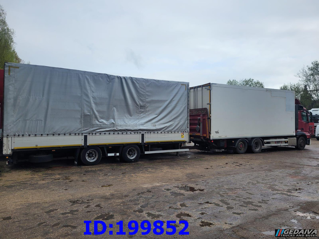 MERCEDES-BENZ Actros 2551 6x2 Euro5 + tilt trailer - Камион сандучар: слика 4 MERCEDES-BENZ Actros 2551 6x2 Euro5 + tilt trailer - Камион сандучар: слика 4