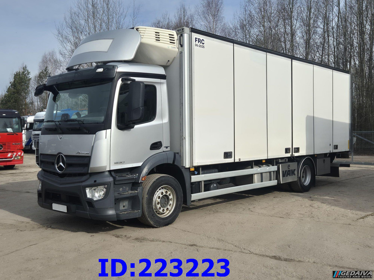 MERCEDES-BENZ Antos 1830 FRC Euro6 - Камион ладилник: слика 1 MERCEDES-BENZ Antos 1830 FRC Euro6 - Камион ладилник: слика 1