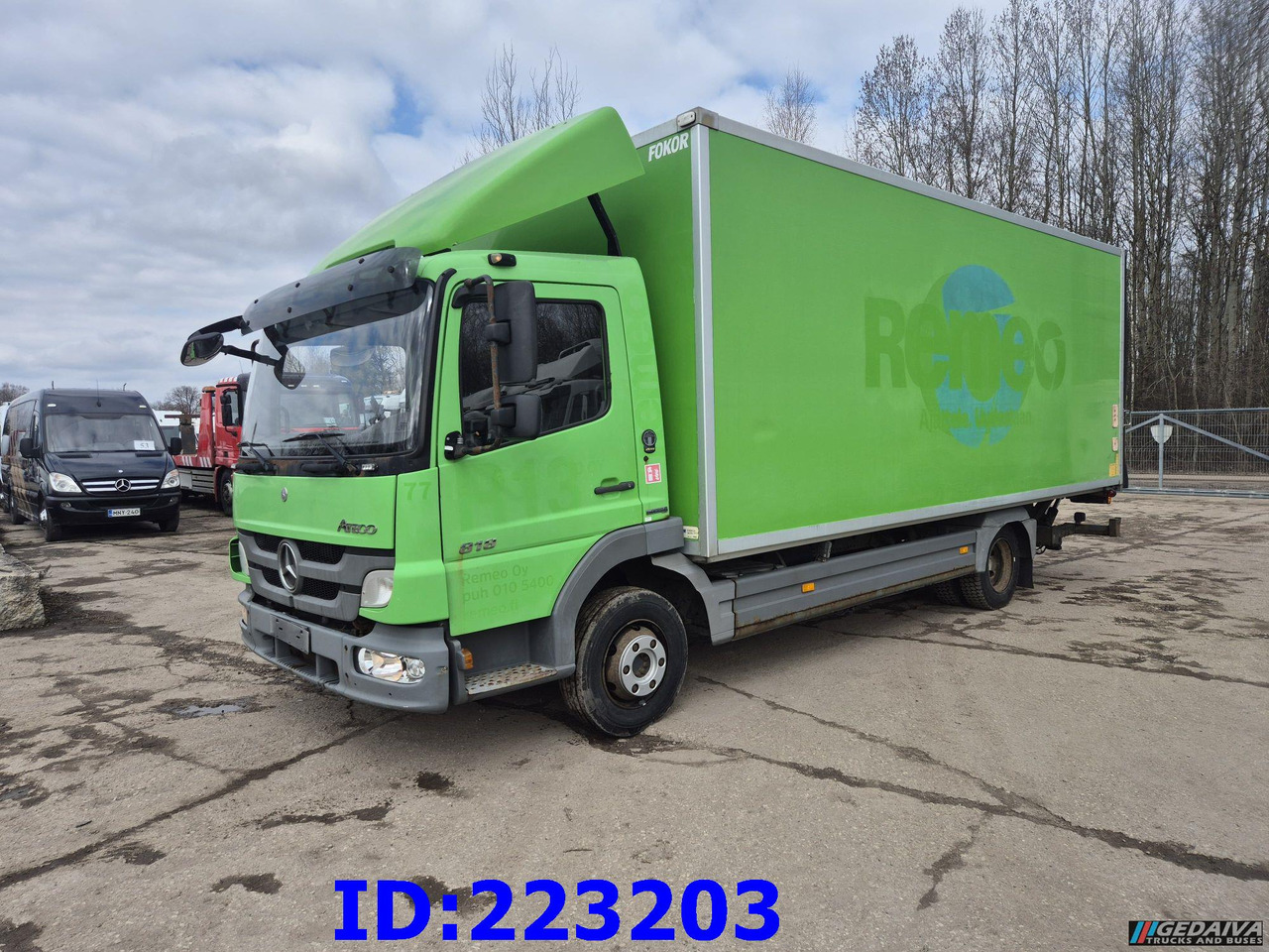 MERCEDES-BENZ Atego 818 4x2 Euro5 Manual - Камион сандучар: слика 1 MERCEDES-BENZ Atego 818 4x2 Euro5 Manual - Камион сандучар: слика 1