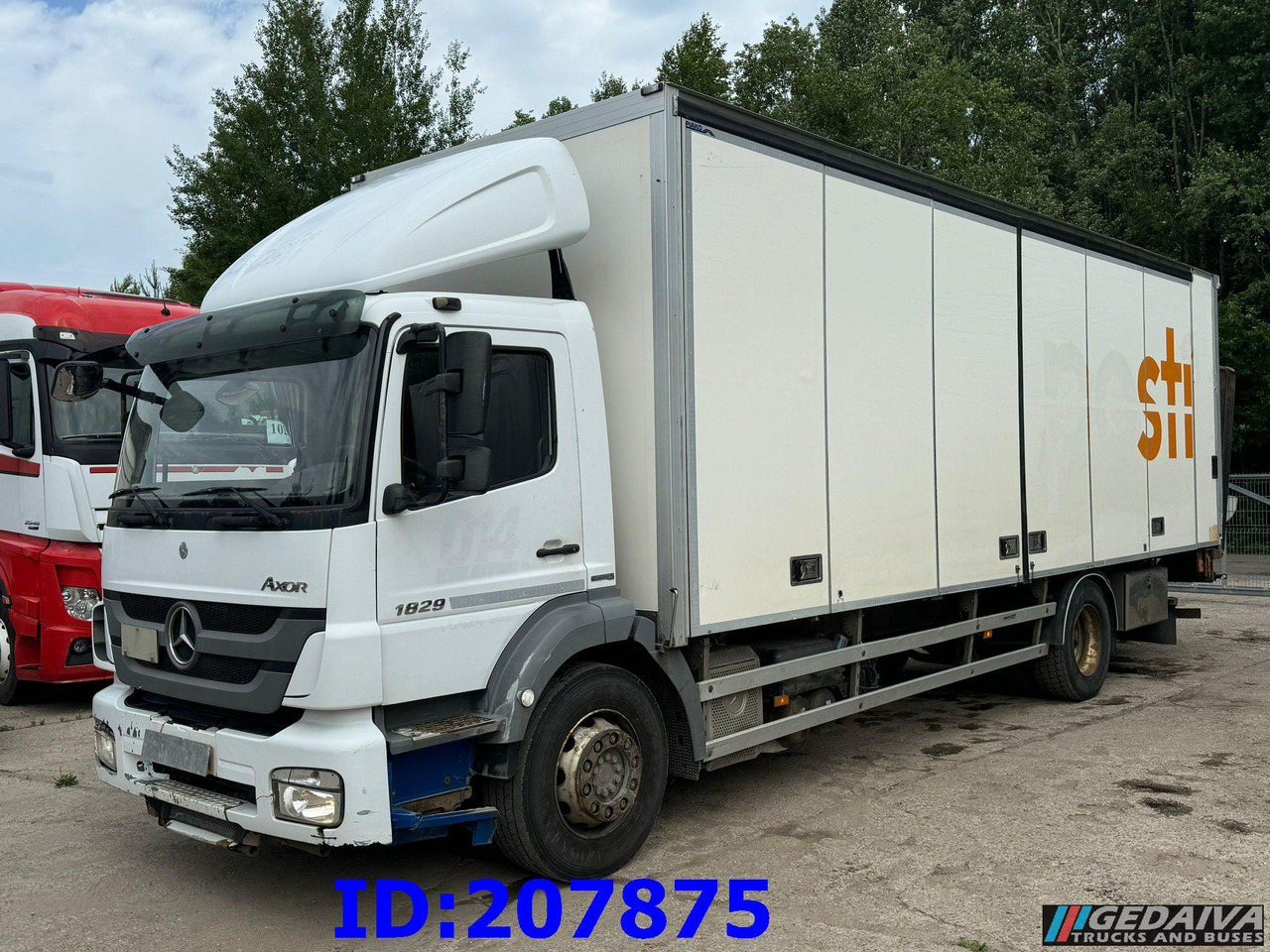 MERCEDES-BENZ Axor 1829 - Euro5 - Manual - Изотермален камион: слика 1 MERCEDES-BENZ Axor 1829 - Euro5 - Manual - Изотермален камион: слика 1