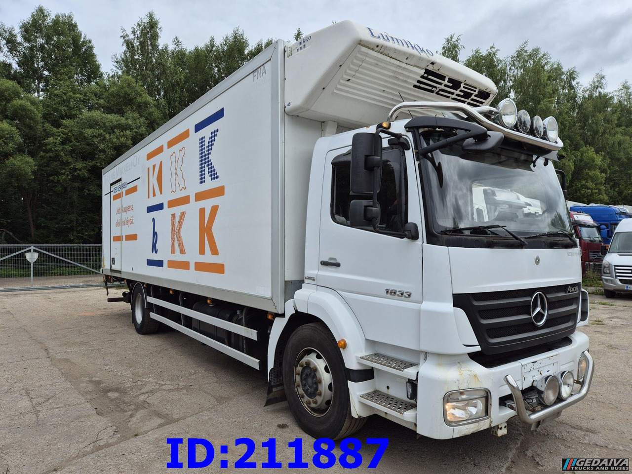 MERCEDES-BENZ Axor 1833 - Manual - Камион ладилник: слика 3 MERCEDES-BENZ Axor 1833 - Manual - Камион ладилник: слика 3