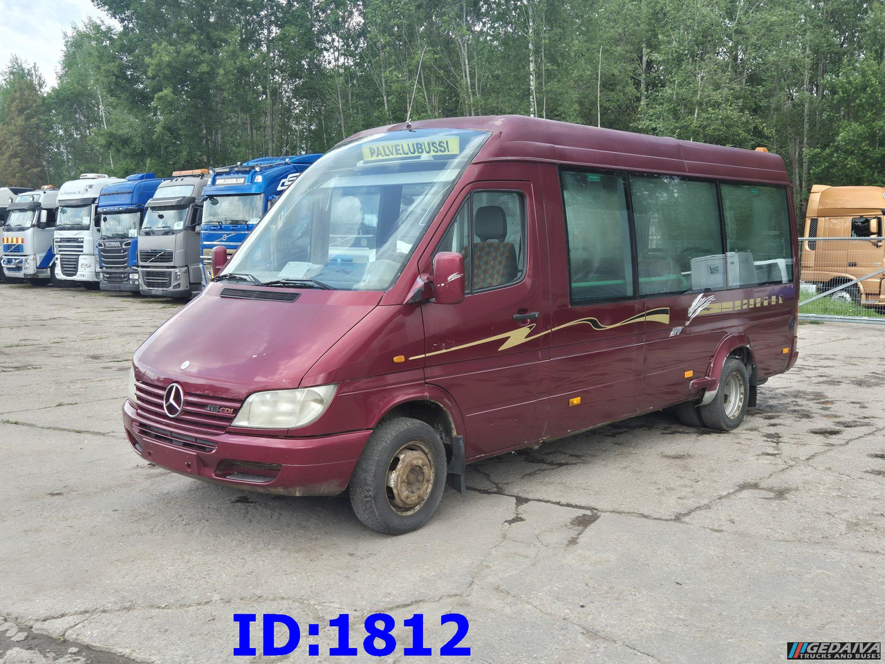 MERCEDES-BENZ Sprinter 413 - 17 Place - Минибус, Патничко комбе: слика 4 MERCEDES-BENZ Sprinter 413 - 17 Place - Минибус, Патничко комбе: слика 4