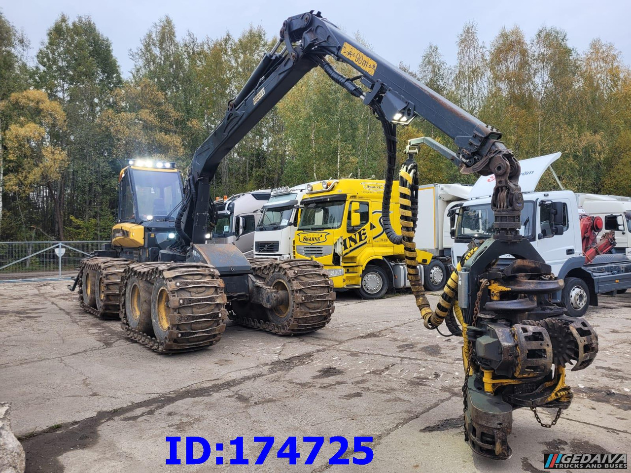 PONSSE FOX 8W - Шумски жнеач: слика 4 PONSSE FOX 8W - Шумски жнеач: слика 4