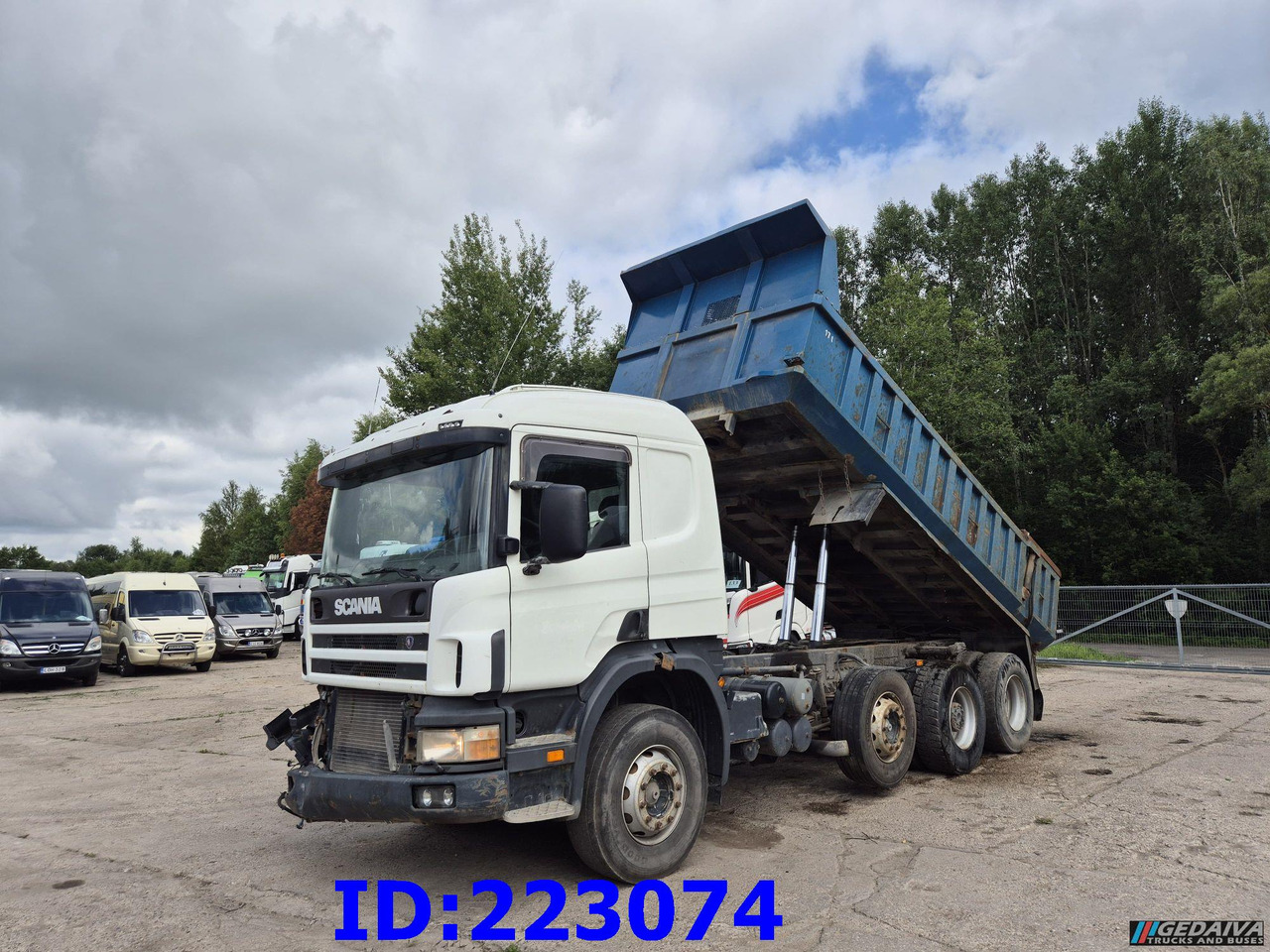 SCANIA 124 8x2 - Manual - Full steel - Кипер: слика 1 SCANIA 124 8x2 - Manual - Full steel - Кипер: слика 1