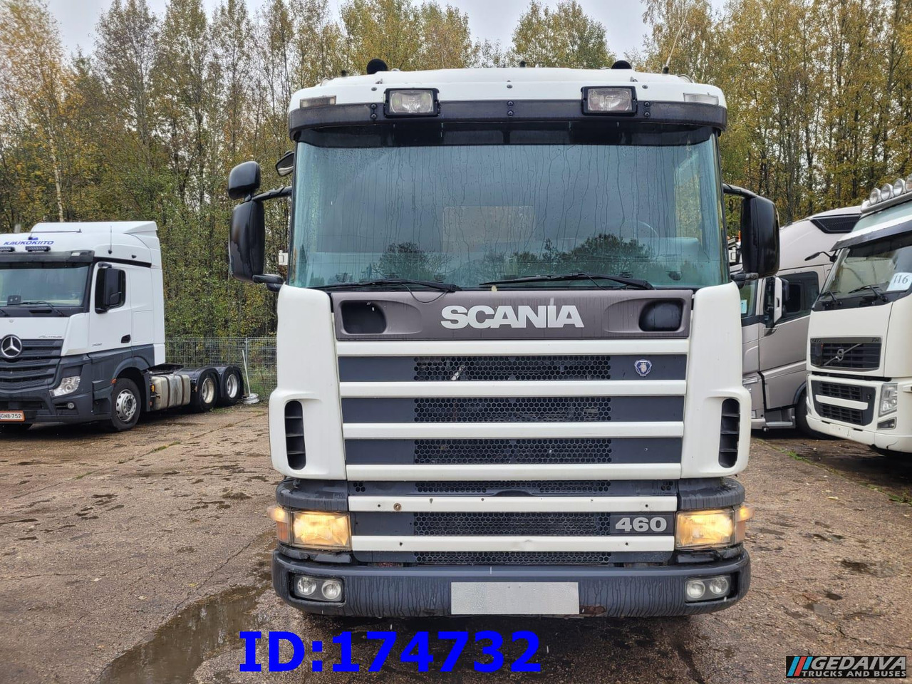 SCANIA 144 - 6x4 - Full Steel - Big Axles - 3 Pedals - Камион со кабелски систем: слика 2 SCANIA 144 - 6x4 - Full Steel - Big Axles - 3 Pedals - Камион со кабелски систем: слика 2