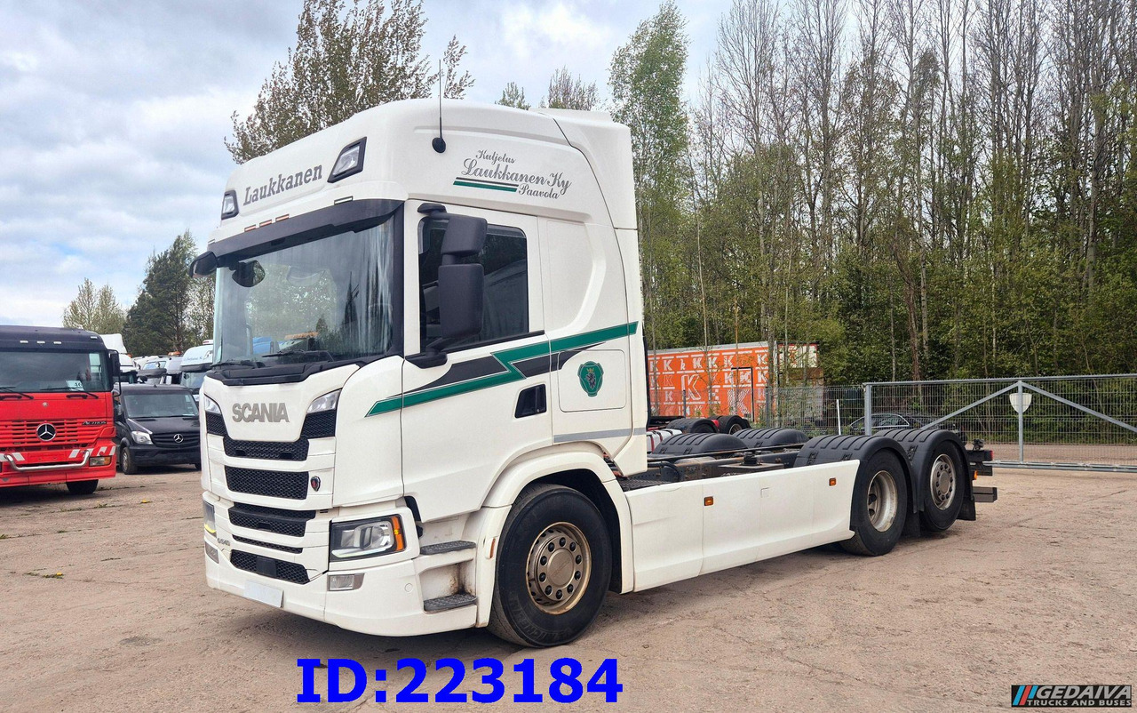 SCANIA G540 6x2 Retarder - Камион со кабинска шасија: слика 1 SCANIA G540 6x2 Retarder - Камион со кабинска шасија: слика 1