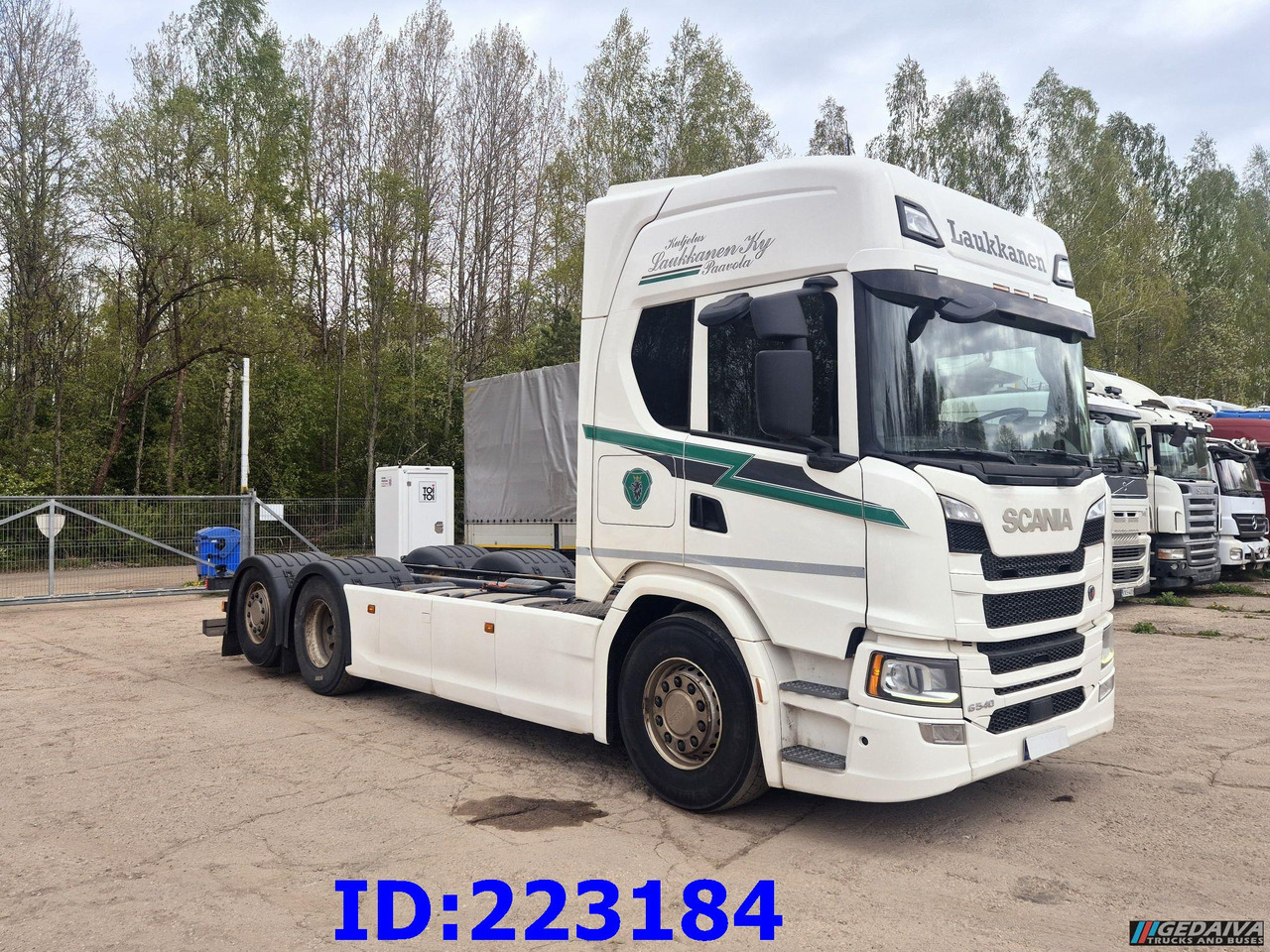 SCANIA G540 6x2 Retarder - Камион со кабинска шасија: слика 4 SCANIA G540 6x2 Retarder - Камион со кабинска шасија: слика 4