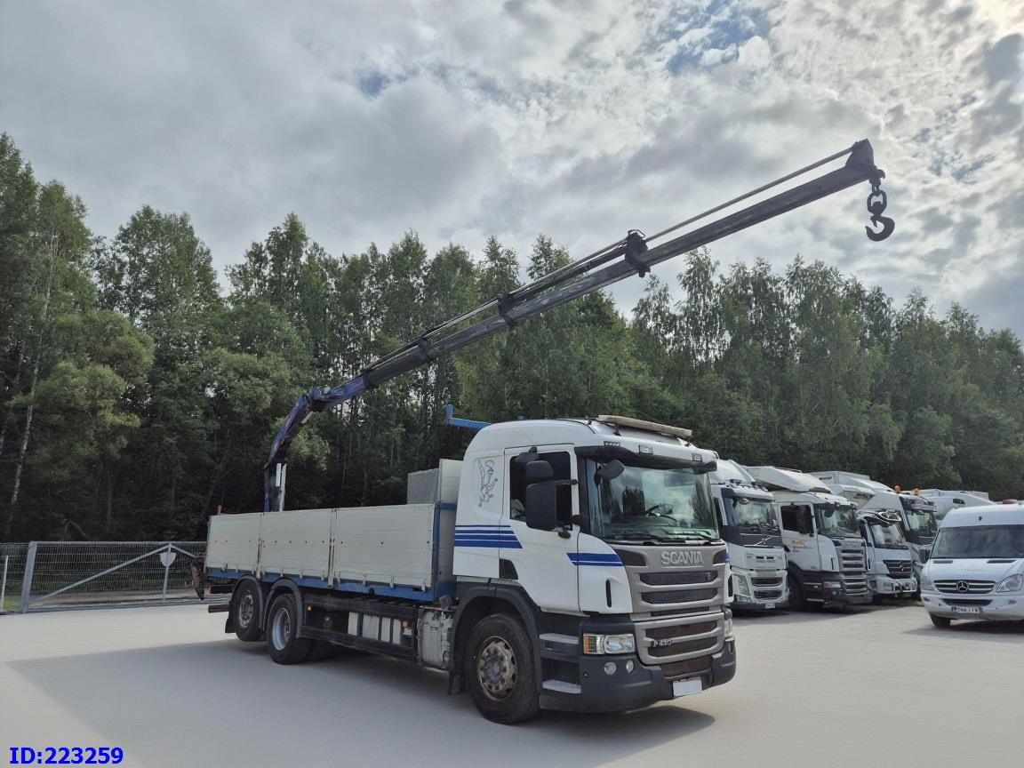 SCANIA P450 6x2 Steering axle Euro6 + PM 13.5SP - Камион со платформа: слика 1 SCANIA P450 6x2 Steering axle Euro6 + PM 13.5SP - Камион со платформа: слика 1