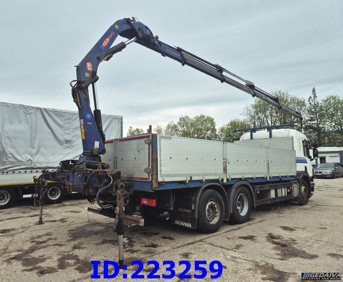 SCANIA P450 6x2 Steering axle Euro6 + PM 13.5SP - Камион со платформа: слика 5 SCANIA P450 6x2 Steering axle Euro6 + PM 13.5SP - Камион со платформа: слика 5