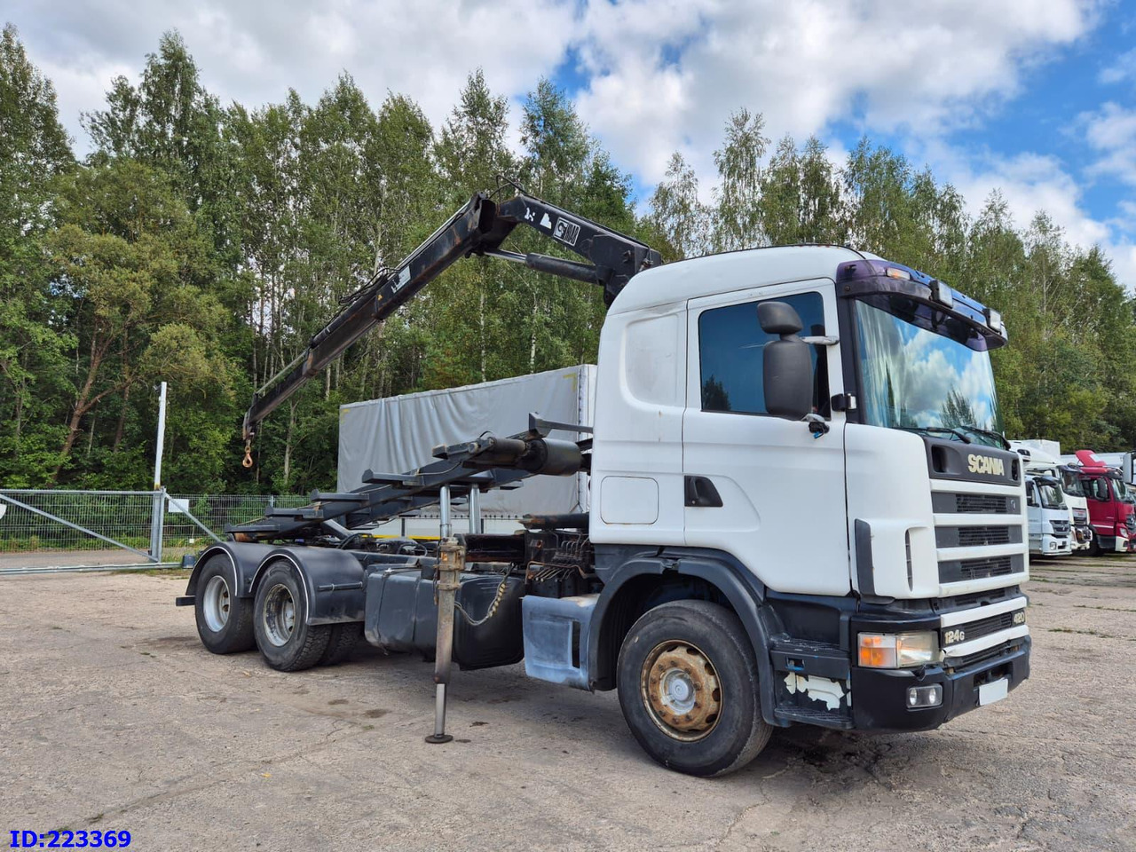 SCANIA R124 420 + Crane HIAB 140AW - Кипер: слика 4 SCANIA R124 420 + Crane HIAB 140AW - Кипер: слика 4