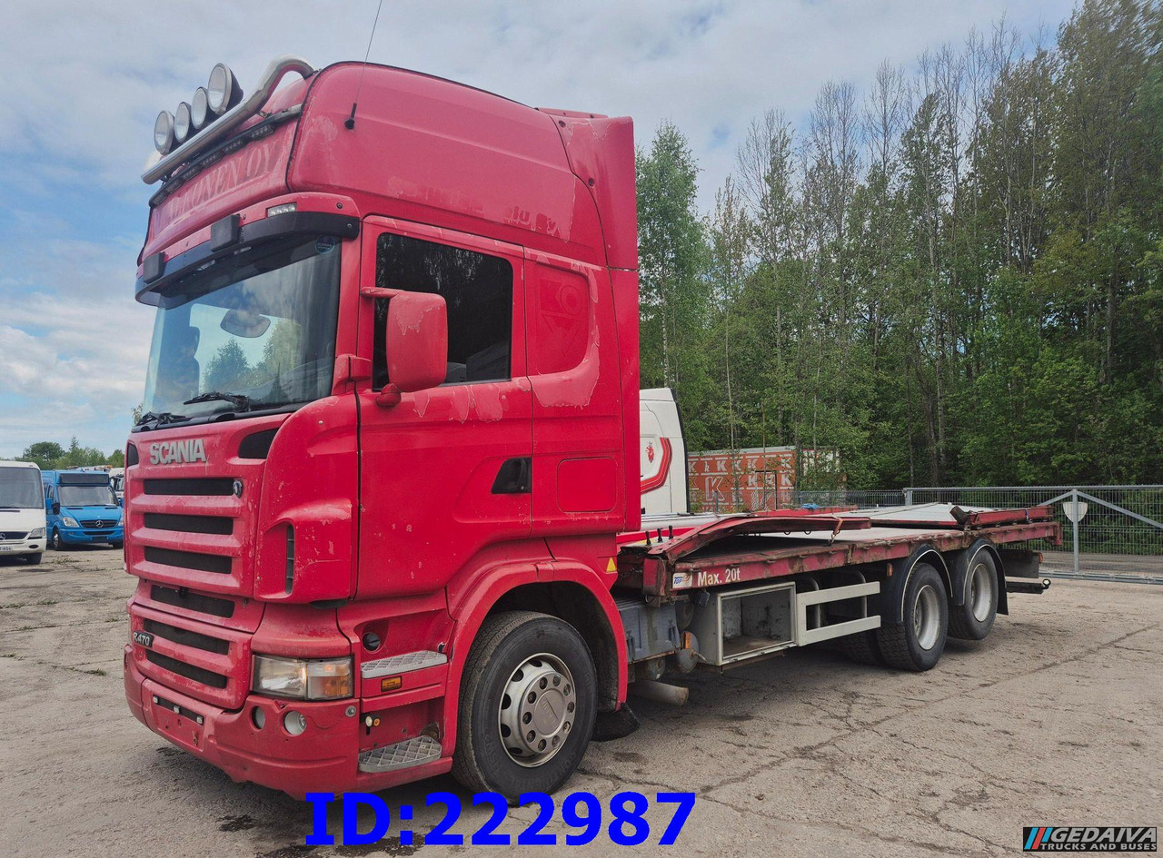 Камион со платформа SCANIA R470 6x2 10tyre Manual: слика 1